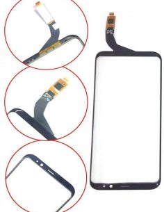 Szyba LCD + Dotyk Samsung S8+ (G955) Czarna 2