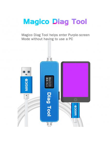 Magico Diag Tool - Auto Enter "Violet LCD" Mode
