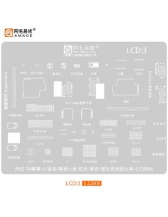 Sito Do Układów Kontrolera Dotyku LCD Amaoe iPhone 6s-15 LCD3 V3.0