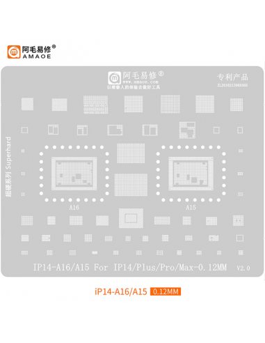 BGA Reballing Stencil Amaoe iPhone 15...