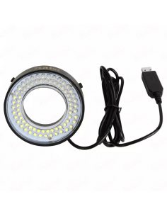 Kaisi K-DNCB – Pierścień LED do mikroskopu z filtrem przeciwpyłowym (72 diody LED, USB)