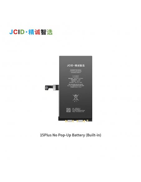 JCID iPhone 15 Plus Battery No Pop-Up – Bateria bez komunikatu o nieoryginalności (4383 mAh)