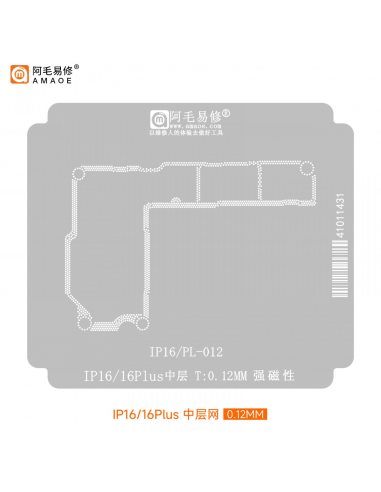 Amaoe IP16/ 16Pl-012 – BGA Reballing...