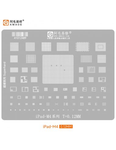 iPad M4 BGA Reballing Stencil –...