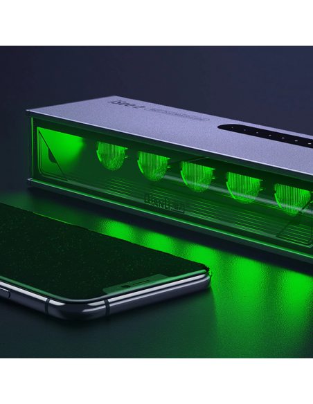 Green Light - QianLi - iSee2 - Green Light To Detect Dust During LCD Lamination